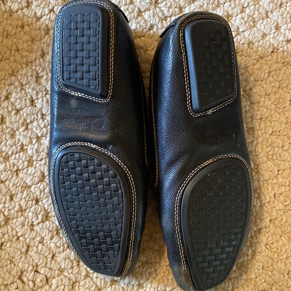 Shoes Cole Haan loafers - black leather rubber soles - Picture 4 of 6